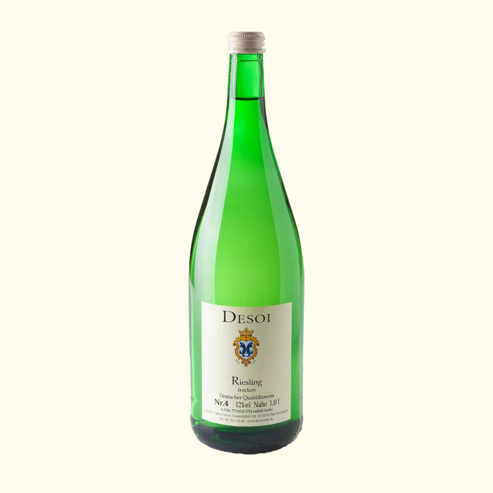 – QbA Riesling, Desoi trocken Weinhandel 2022er